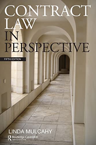 Imagen de archivo de Contract Law in Perspective a la venta por Chiron Media