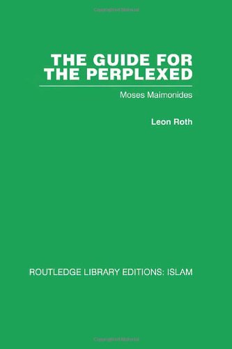 9780415444873: The Guide for the Perplexed: Moses Maimonides