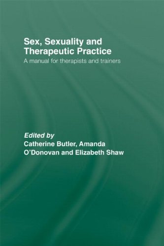 9780415448086: Sex, Sexuality and Therapeutic Practice: A Manual for Therapists and Trainers