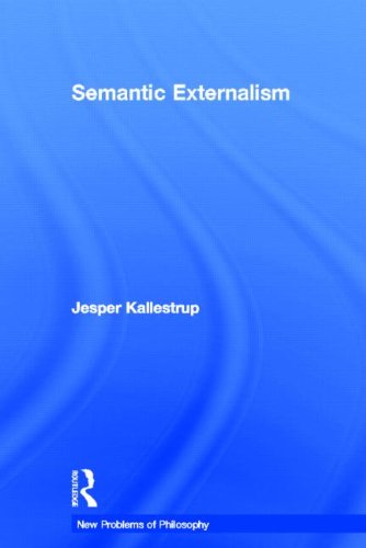 Stock image for Semantic Externalism (New Problems of Philosophy) for sale by Chiron Media