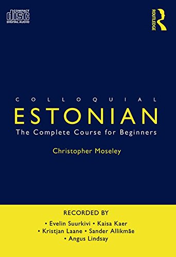 Colloquial Estonian (9780415452892) by Moseley, Christopher