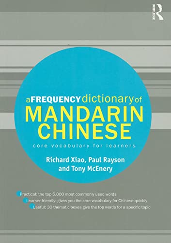 9780415455862: A Frequency Dictionary of Mandarin Chinese: Core Vocabulary for Learners (Routledge Frequency Dictionaries)