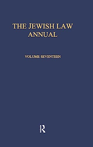 Stock image for The Jewish Law Annual Volume 17 for sale by THE SAINT BOOKSTORE