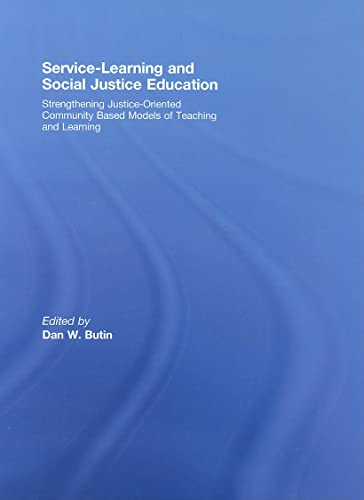 Beispielbild fr Service-Learning and Social Justice Education zum Verkauf von Blackwell's