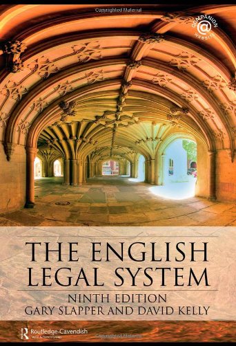 Beispielbild fr The English Legal System: 2008-2009 zum Verkauf von AwesomeBooks