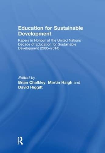 Stock image for Education for Sustainable Development for sale by Blackwell's