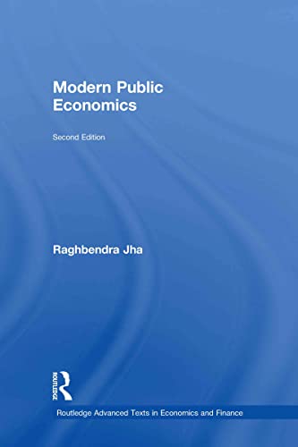 9780415460101: Modern Public Economics (Routledge Advanced Texts in Economics and Finance)