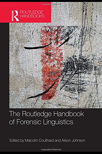 Beispielbild fr The Routledge Handbook of Forensic Linguistics zum Verkauf von Buchpark