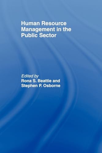 Imagen de archivo de Human Resource Management in the Public Sector a la venta por Blackwell's