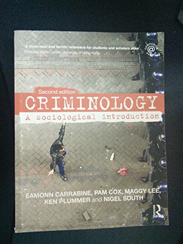 9780415464512: Criminology: A Sociological Introduction