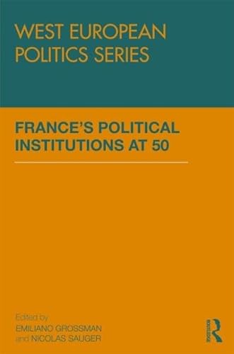 Beispielbild fr France's Political Institutions at 50 zum Verkauf von THE SAINT BOOKSTORE
