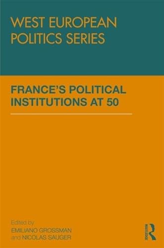 Stock image for France's Political Institutions at 50 for sale by THE SAINT BOOKSTORE