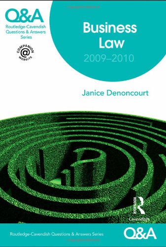 9780415468718: Q&A Business Law 2009-2010 (Questions and Answers)