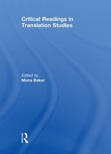 9780415469548: Critical Readings in Translation Studies