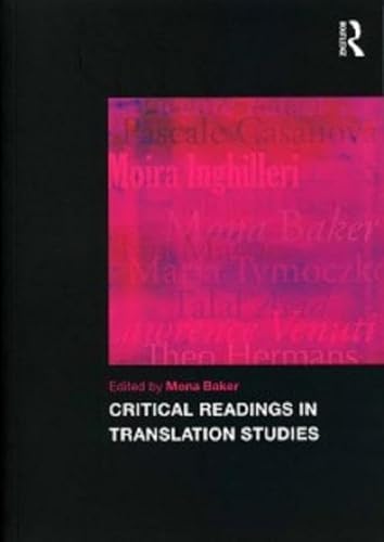 Stock image for Critical readings in translation Studies for sale by Robert Campbell Bookseller ABAC/ILAB