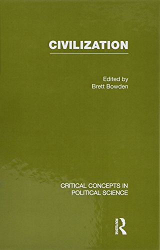 Imagen de archivo de Civilization (Critical Concepts in Political Science) a la venta por Buchpark