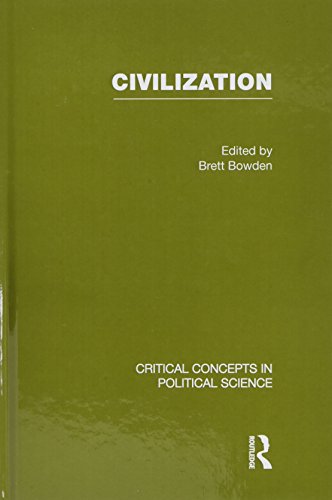 Imagen de archivo de Civilization (Critical Concepts in Political Science) a la venta por Buchpark