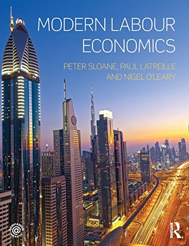 Beispielbild fr Modern Labour Economics zum Verkauf von Books Puddle