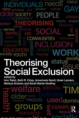 Stock image for Theorising Social Exclusion for sale by Revaluation Books