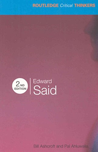 Imagen de archivo de Edward Said (Routledge Critical Thinkers) a la venta por HPB-Emerald