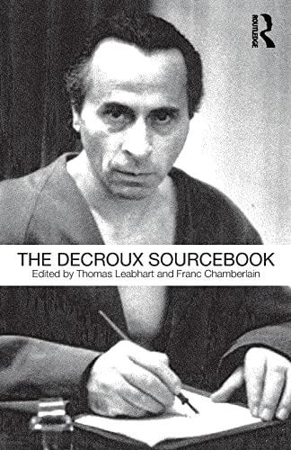 Beispielbild fr The Decroux Sourcebook zum Verkauf von Revaluation Books