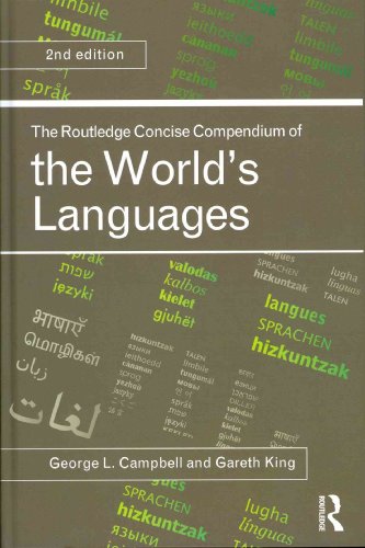 Beispielbild fr The Routledge Concise Compendium of the Worlds Languages zum Verkauf von Reuseabook