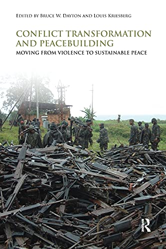 Imagen de archivo de Conflict Transformation and Peacebuilding (Routledge Studies in Security and Conflict Management) a la venta por Chiron Media