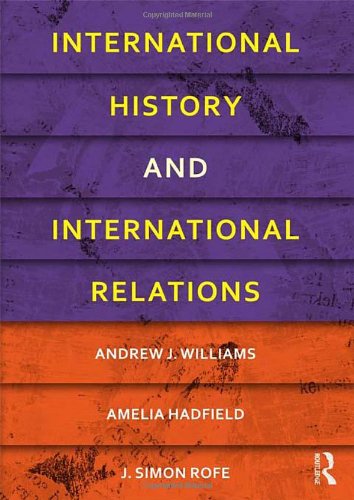 Beispielbild fr International History & International Relations zum Verkauf von Books Puddle