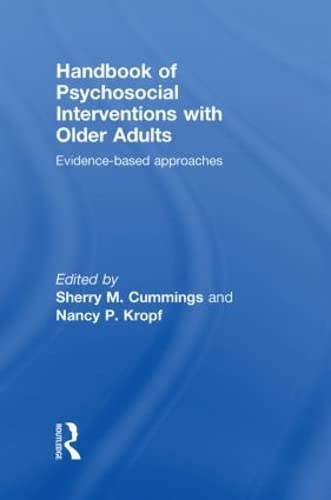 9780415481854: Handbook of Psychosocial Interventions with Older Adults: Evidence-based approaches