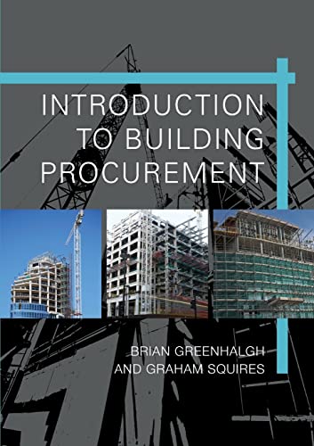 Imagen de archivo de Introduction to Building Procurement a la venta por Bahamut Media