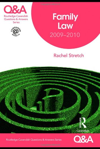 Beispielbild fr Q&A Family Law 2009-2010 (Questions and Answers) zum Verkauf von WorldofBooks