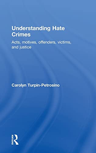 9780415484008: Understanding Hate Crimes: Acts, Motives, Offenders, Victims, and Justice