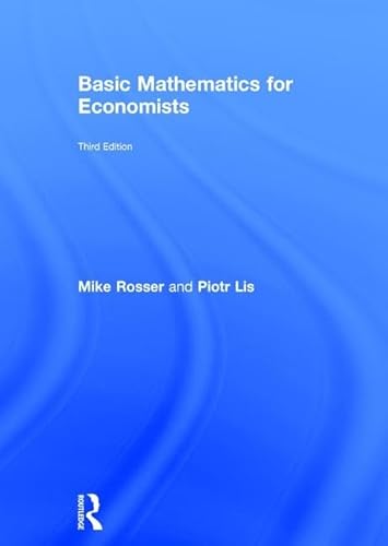 9780415485913: Basic Mathematics for Economists