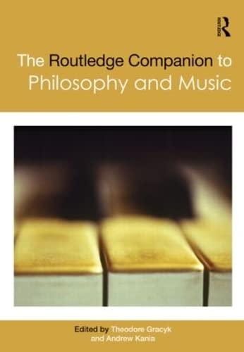 Beispielbild fr The Routledge Companion to Philosophy and Music (Routledge Philosophy Companions) zum Verkauf von Chiron Media