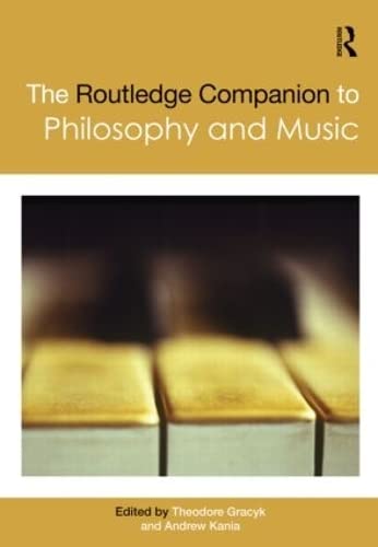 Imagen de archivo de The Routledge Companion to Philosophy and Music (Routledge Philosophy Companions) a la venta por Chiron Media
