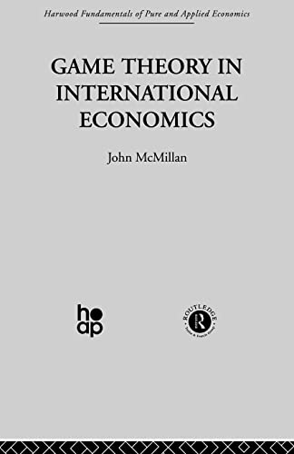 9780415488402: Game Theory in International Economics