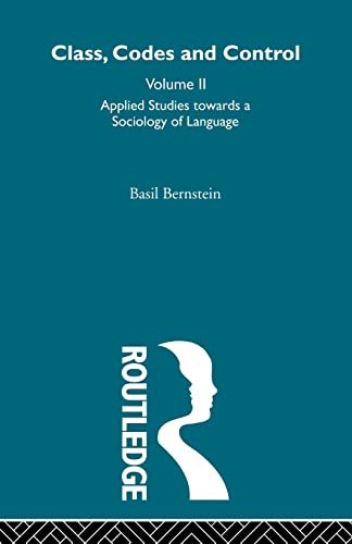 9780415488587: Applied Studies Towards a Sociology of Language