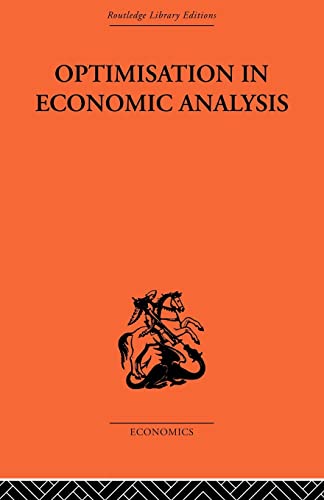 Optimisation in Economic Analysis (9780415488839) by Mills, Gordon