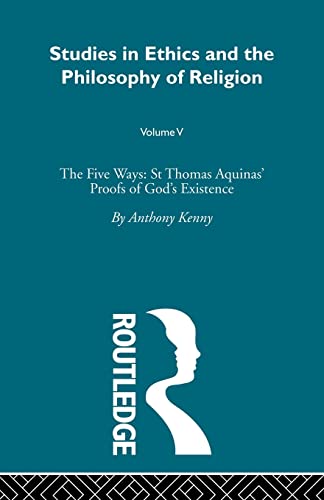 Five Ways: St Thomas Aquinas (9780415489065) by Anthony Kenny