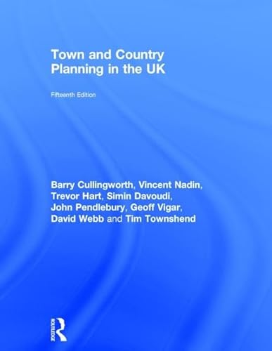 Imagen de archivo de Town and Country Planning in the UK a la venta por Chiron Media
