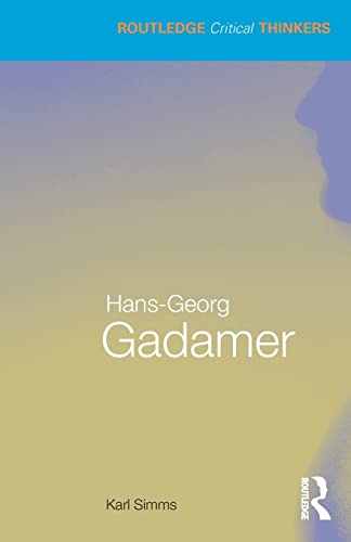 Imagen de archivo de Hans-Georg Gadamer a la venta por Blackwell's