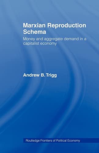 Imagen de archivo de Marxian Reproduction Schema : Money and Aggregate Demand in a Capitalist Economy a la venta por Blackwell's