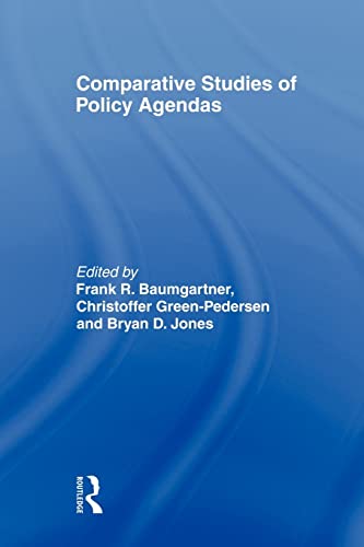 Imagen de archivo de Comparative Studies of Policy Agendas a la venta por Blackwell's