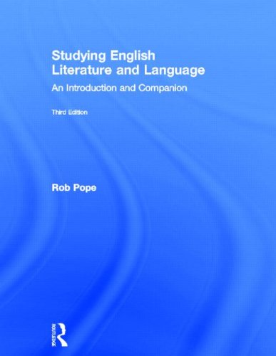 9780415498777: Studying English Literature and Language: An Introduction and Companion