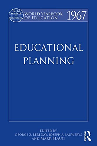 Stock image for World Yearbook of Education 1967: Educational Planning for sale by Revaluation Books