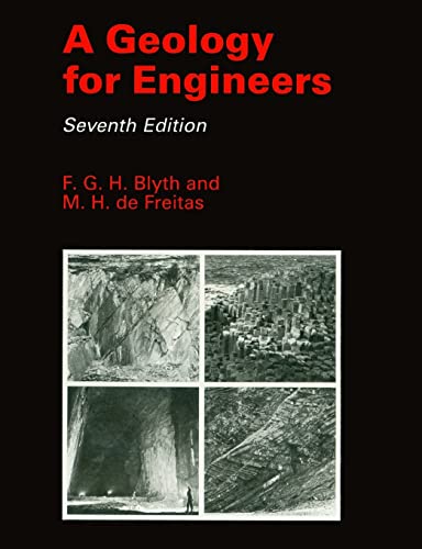 Stock image for A Geology for Engineers, Seventh Edition for sale by Chiron Media