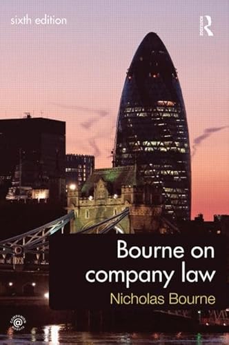 Stock image for Bourne on Company Law for sale by Bahamut Media
