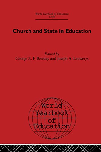 9780415505475: World Yearbook of Education 1966: Church and State in Education