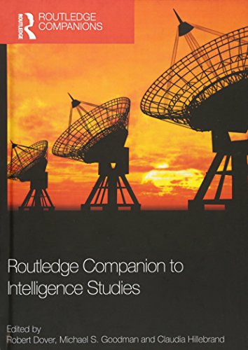 Stock image for ROUTLEDGE COMPANION TO INTELLIGENCE STUDIES for sale by Second Story Books, ABAA