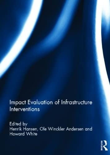 Beispielbild fr Impact Evaluation of Infrastructure Interventions zum Verkauf von Chiron Media